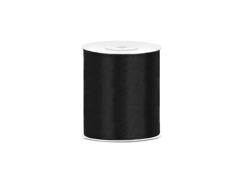 Svart satinband 100 mm | N - A | GameStuff