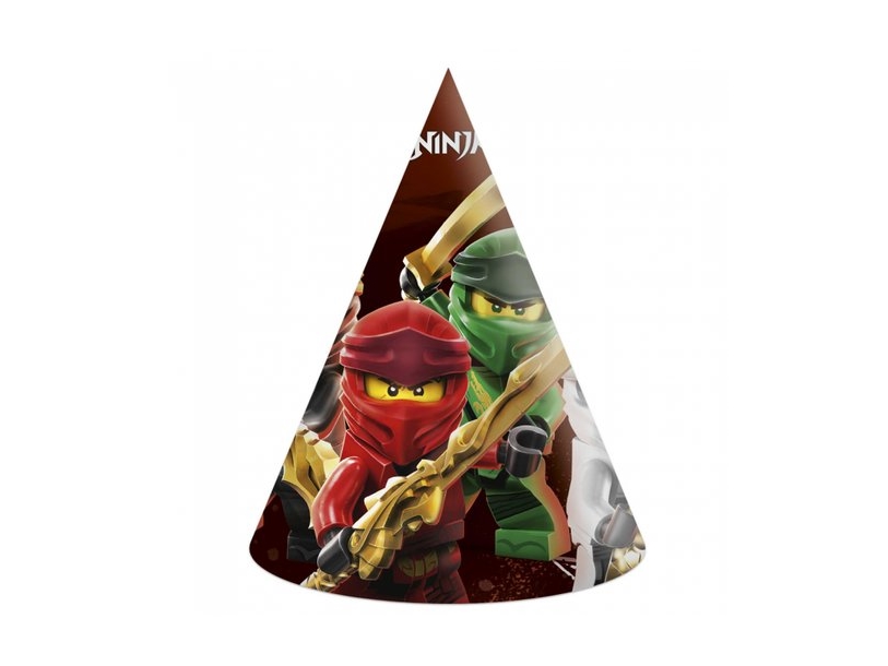 Lego Ninjago Hatte, 6 Stk.