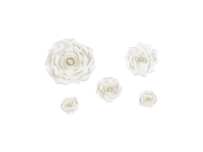 Blomster Dekoration, Lys Creme