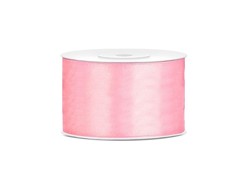Rosa Satinband 38Mm