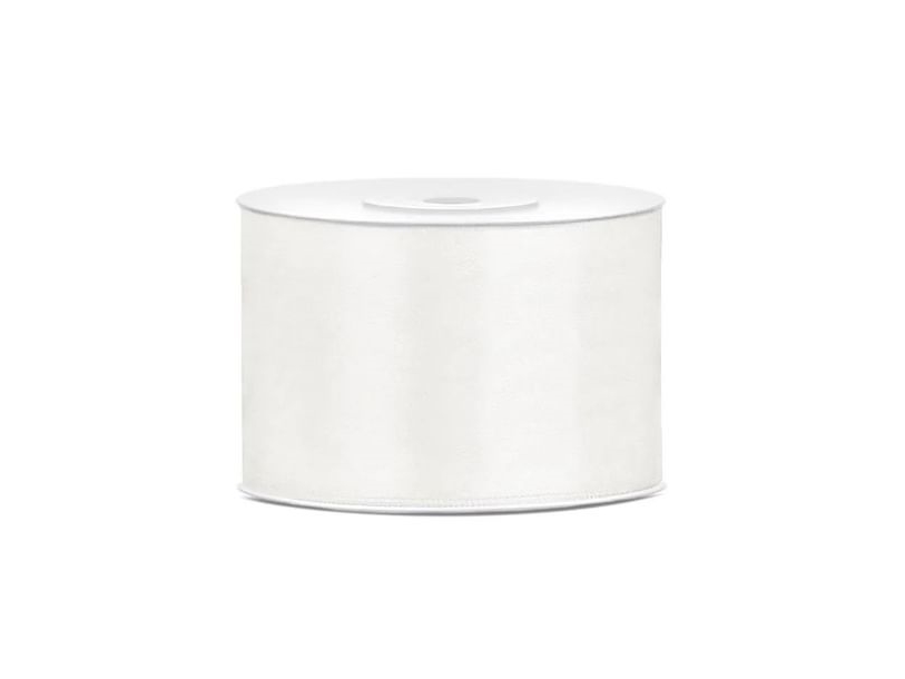 Helles Cremefarbenes Satinband 50Mm