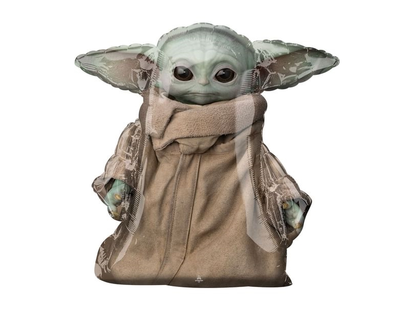 Grogu The Child Folieballon, Airwalker