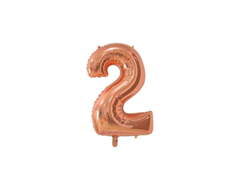 Rose Gold Talballoner, 66 Cm