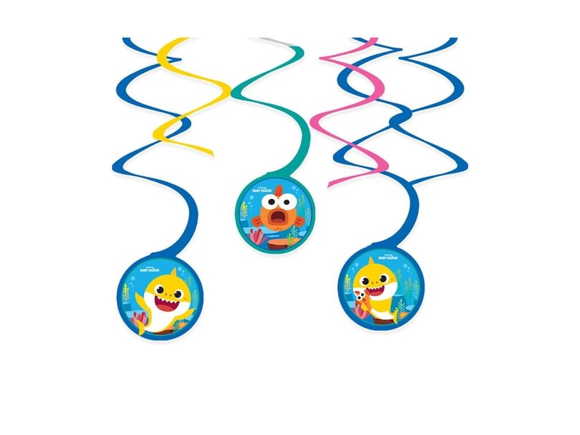 Baby Shark Deckenspiralen