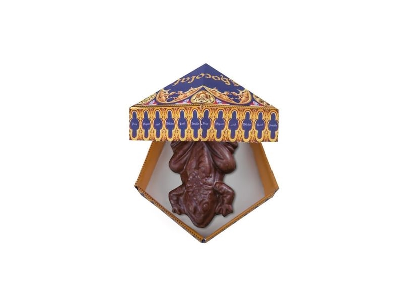 Cinereplicas - Chocolate Frog Mold + 6 papers box + 12 Wizard Cards - Harry Potter (CR4018)