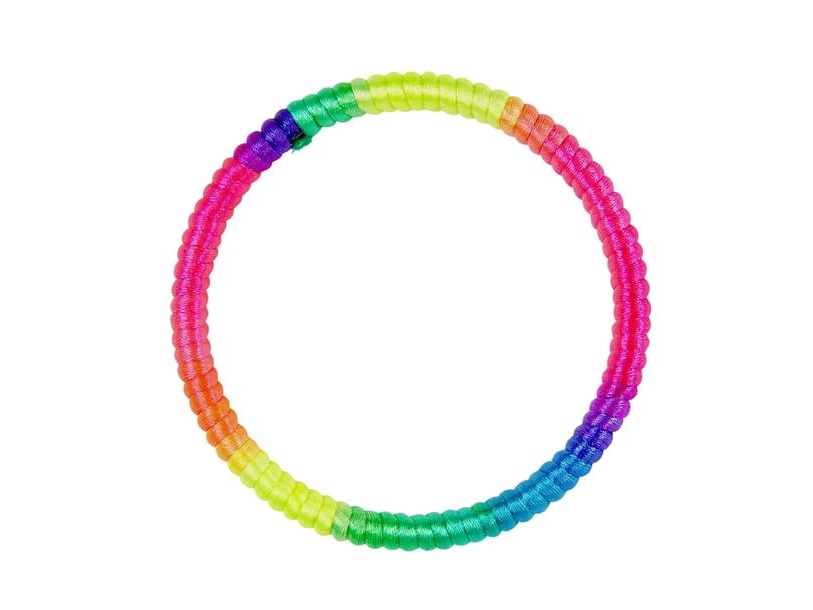 Neon-Armband Regenbogen
