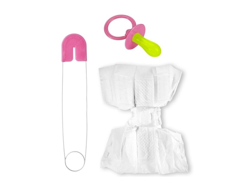 Windelset Mit Rosa Schnuller