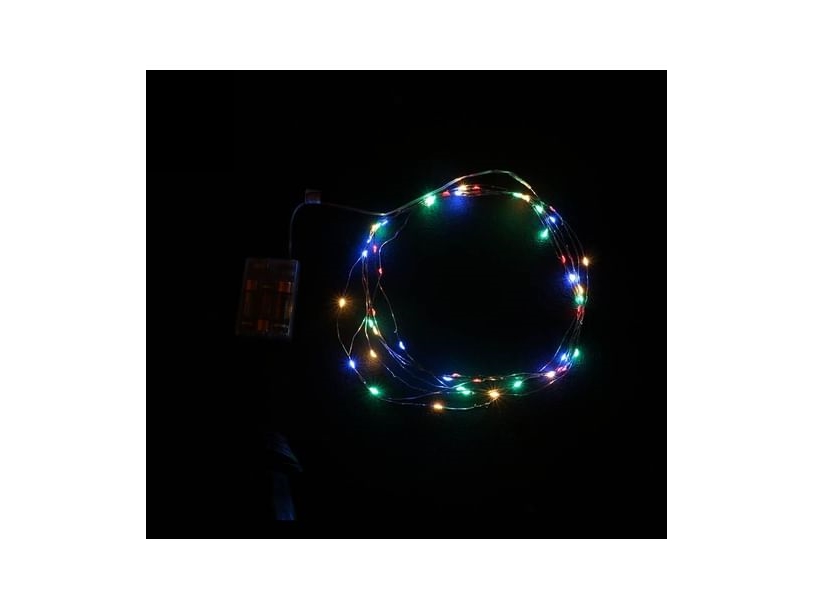 LED-ljuskedja med 50 lampor, multi | N - A | GameStuff