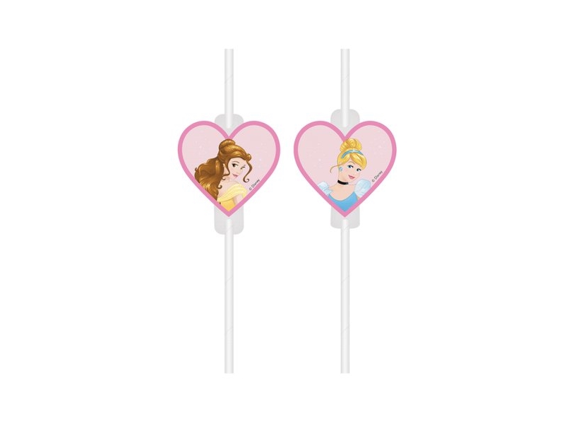 Disney Prinzessinnen Papierstrohhalme