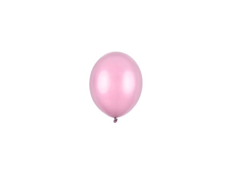 Pink Balloner, 100 Stk Metallic 5"