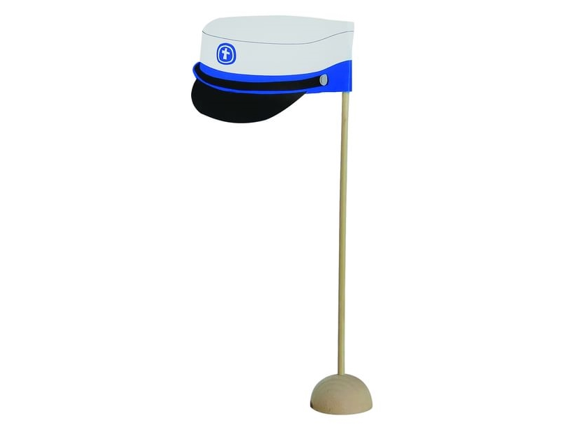 Bordflag Med Blå Hue, 6 Stk