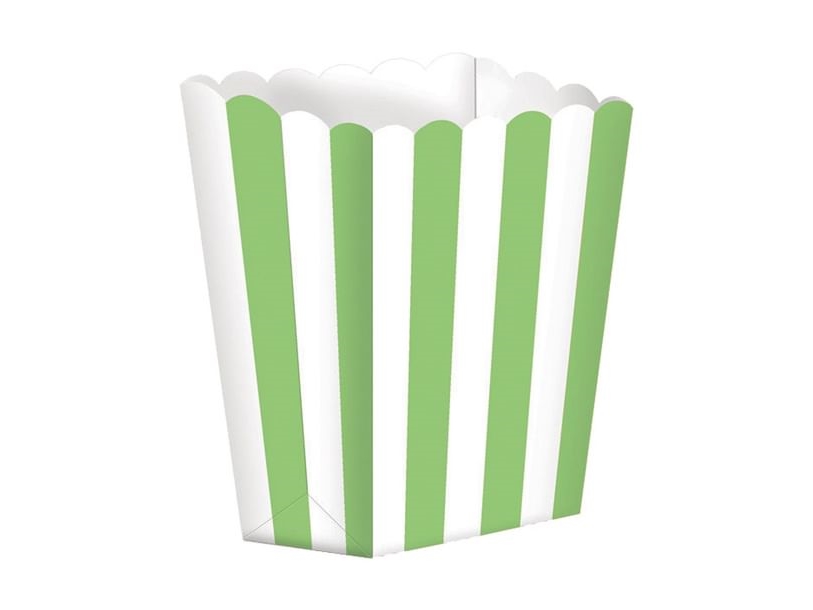Popcornbecher Mit Grünen Streifen