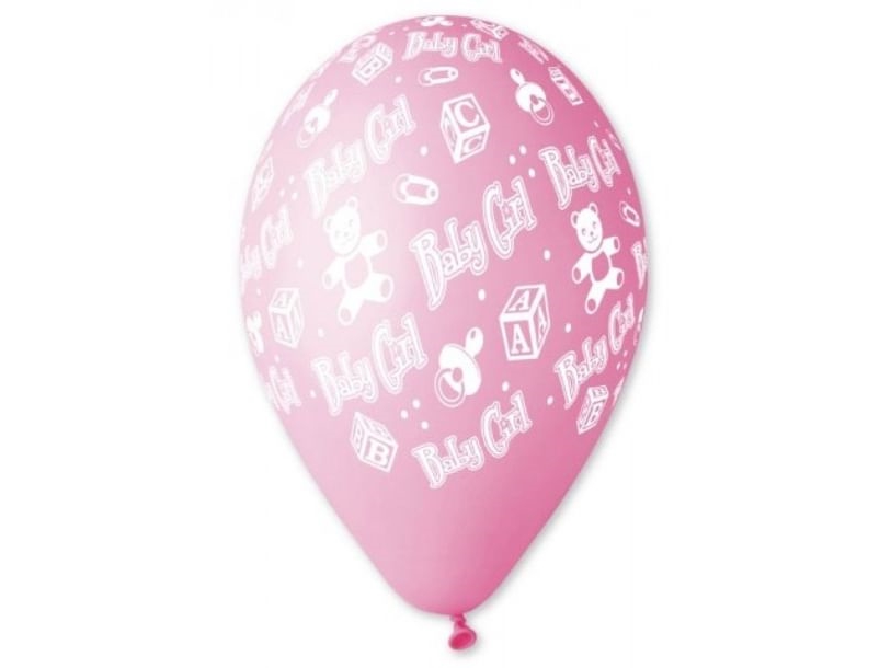 Luftballons Baby Girl
