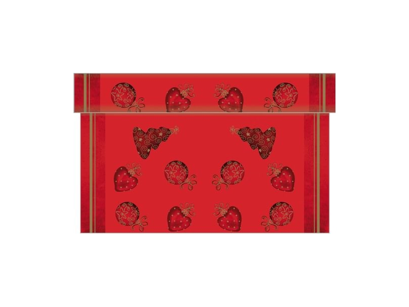 Tischläufer Tiffany Rot