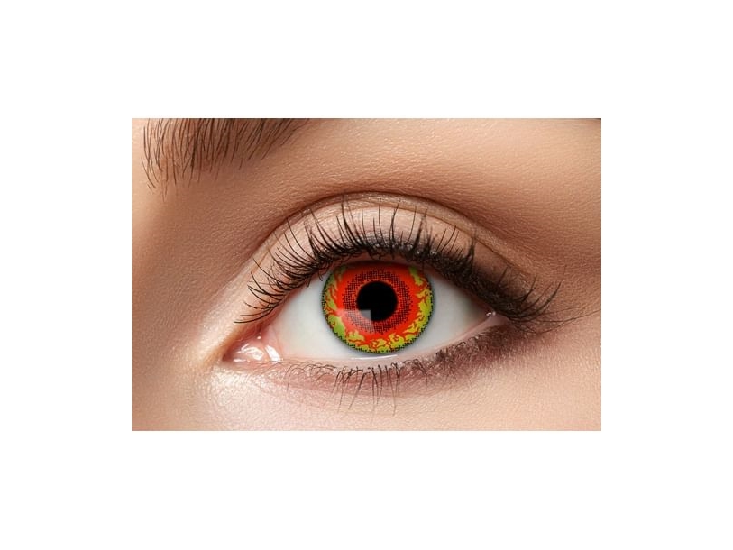 Röda monsterlinser, 3 mån