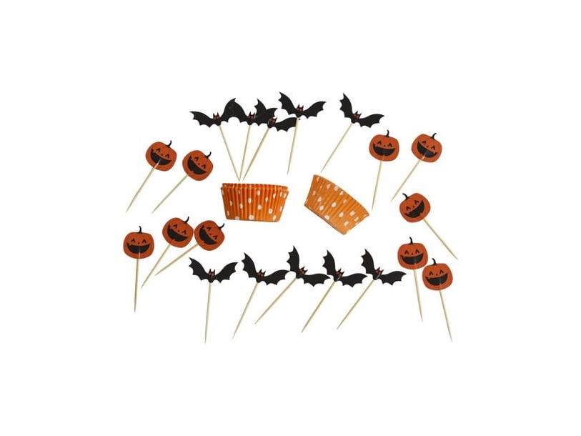 Halloween Cupcake-Set