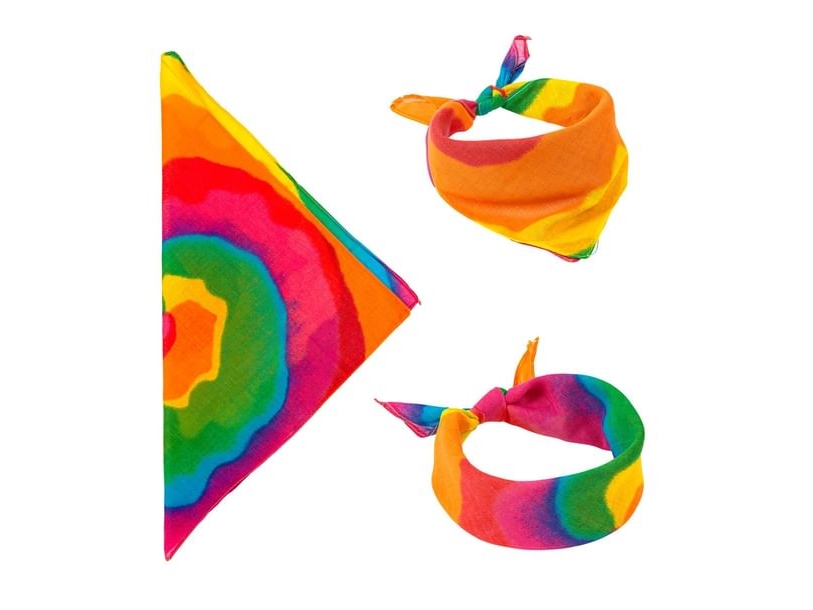 Hippie Tie Dye Kopftuch