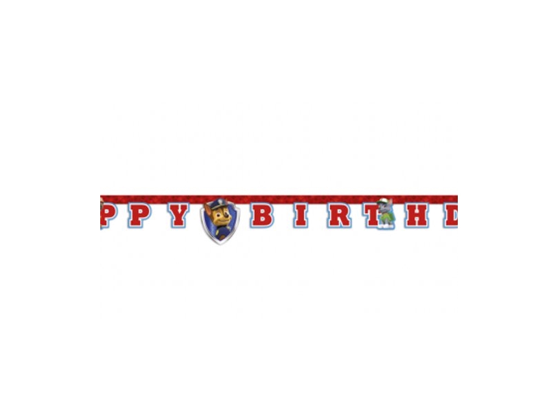Paw Patrol Action bokstav banner | Utomhus - Väskor & Resväskor - Ryggsäckar | GameStuff