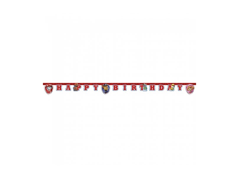 Paw Patrol Action bogstavbanner