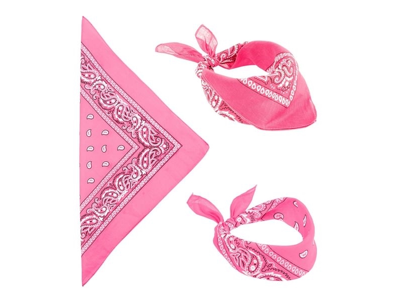 Pink Bandana