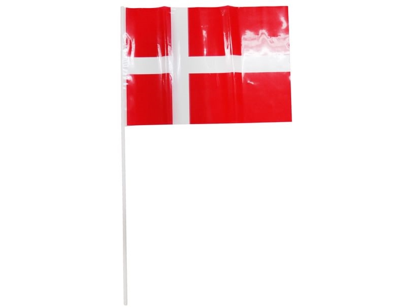 Flag På Pind Plast 10 Stk A4 H50 Cm - Scanseason
