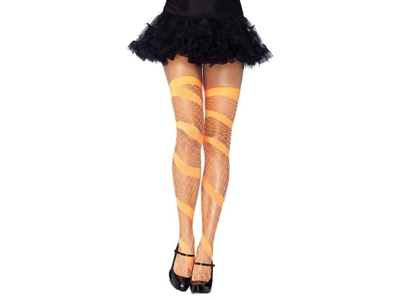 Swirl Diamond Net Stocking