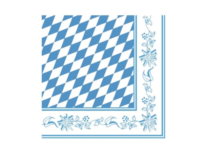 Airlaid Oktoberfest Servietter, 50 Stk
