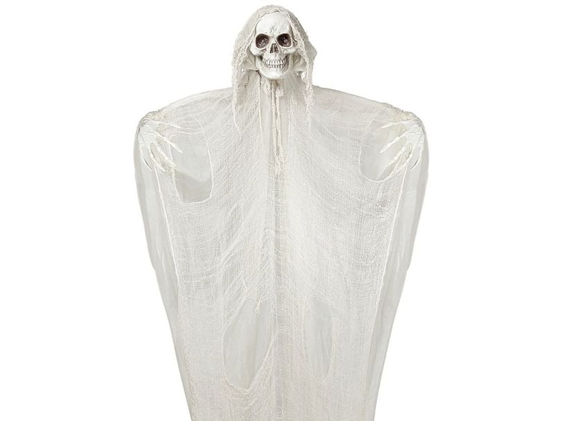 Weißer Grim Reaper Mit Sound, 240 Cm