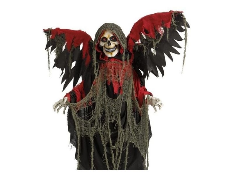 Halloween-Deko: Der Tod Mit Flügeln, 160 Cm
