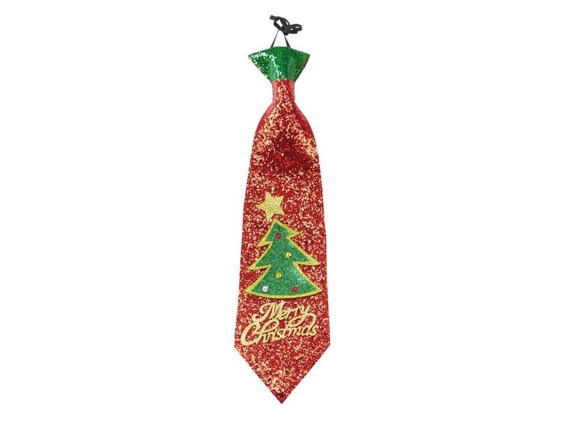 Weihnachtskrawatte Mit Tannenbaum