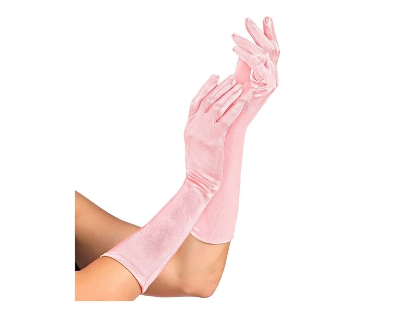 Pink Lange Handsker