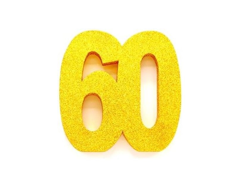 Guld Borddekoration 60