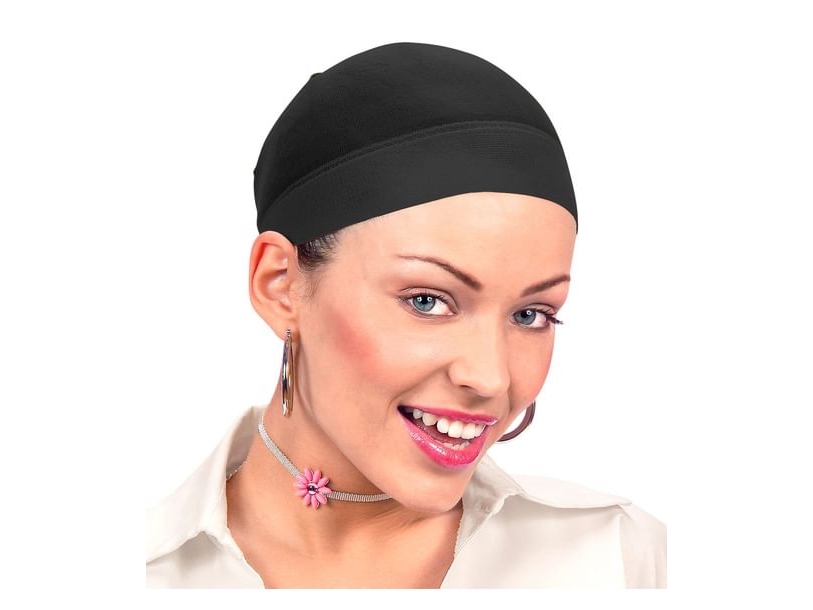 Sort parykhætte, 2 stk