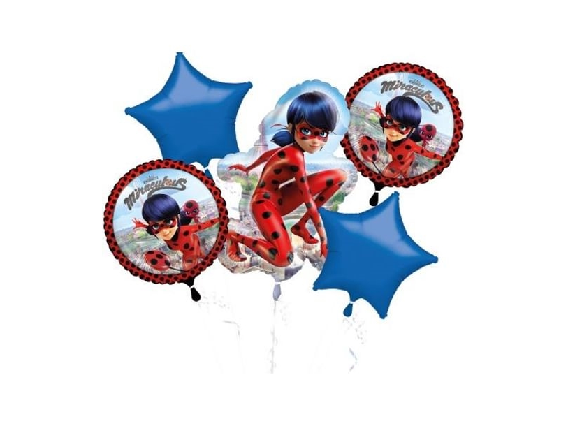 Miraculous Ladybug Folieballon Buket