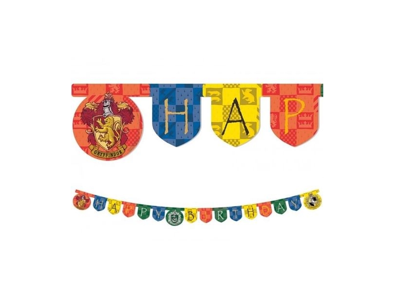 Harry Potter Happy Birthday Banner