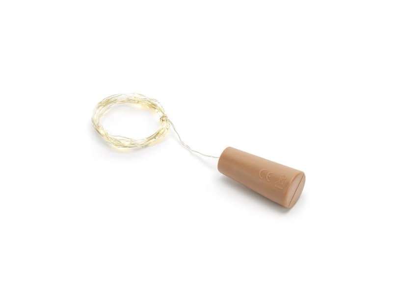 LED-flaskkorklampor varmt vitt 197 cm | N - A | GameStuff