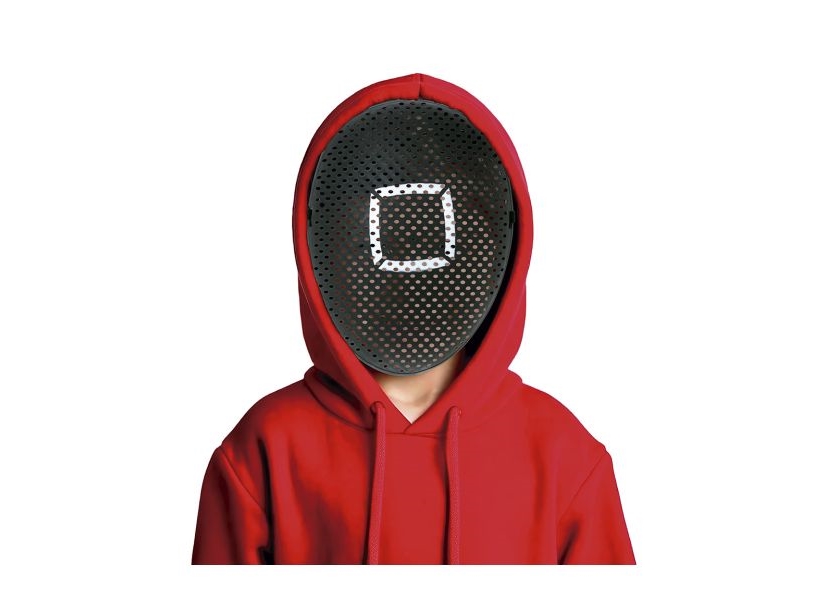Spielmaske Quadrat, Kind
