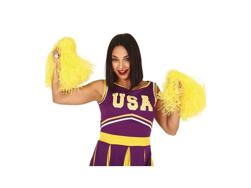 Gule Pom Poms