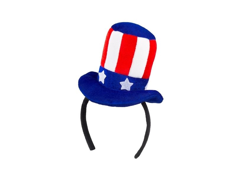 Usa-Hut Auf Einem Stirnband