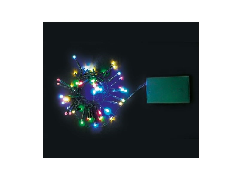 Led-Lichterkette 144 Multi, Batterie