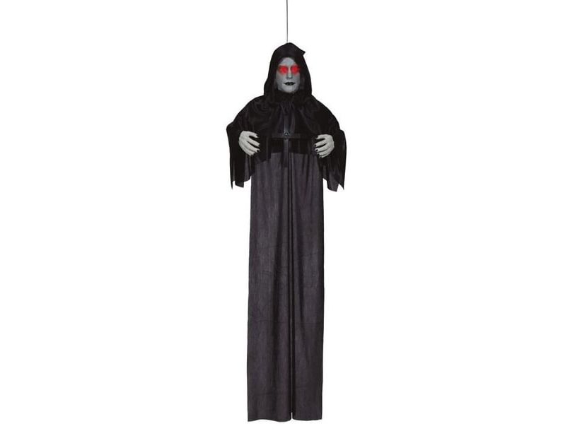 Hängender Priester Mit Kerze, 120 Cm.