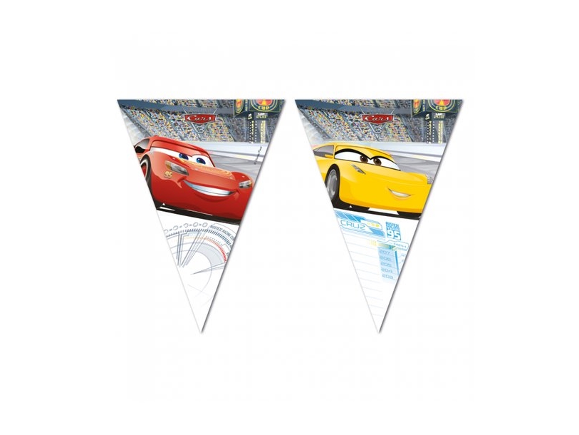 Cars vimpel banner 2,3 meter