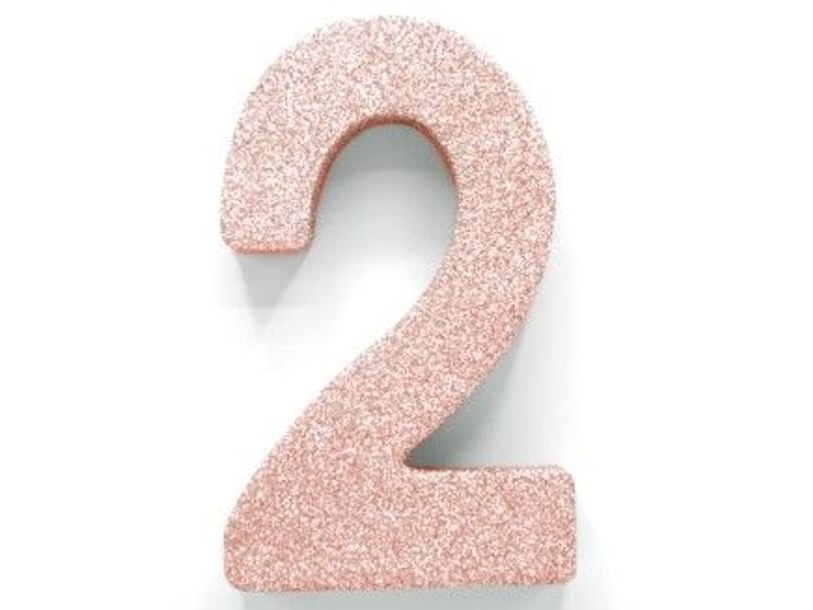 Rose Gold Borddekoration 2