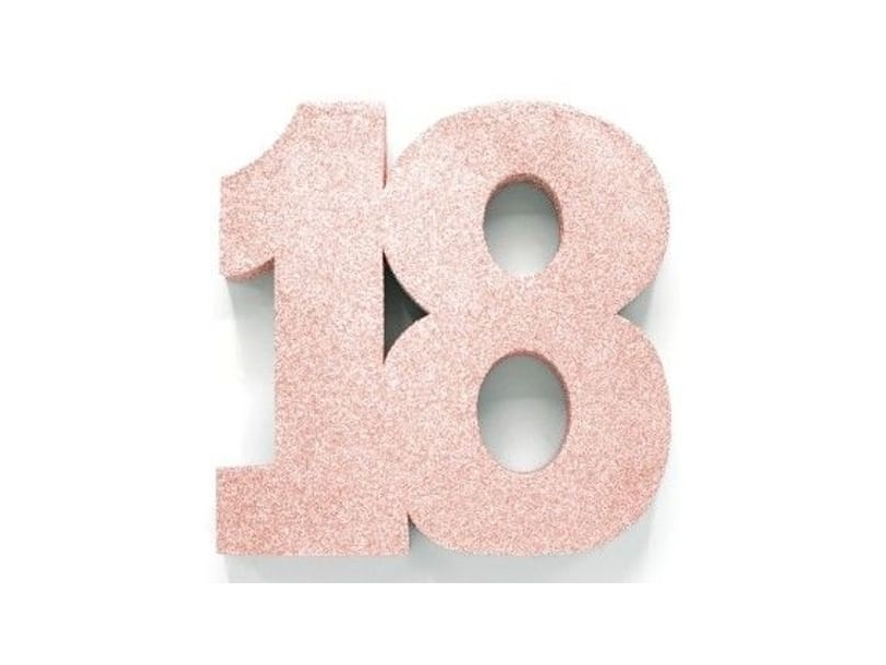 Rose Gold Borddekoration 18