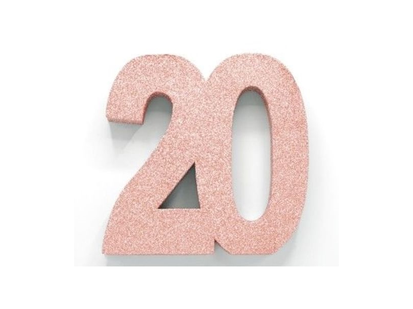 Rose Gold Borddekoration 20
