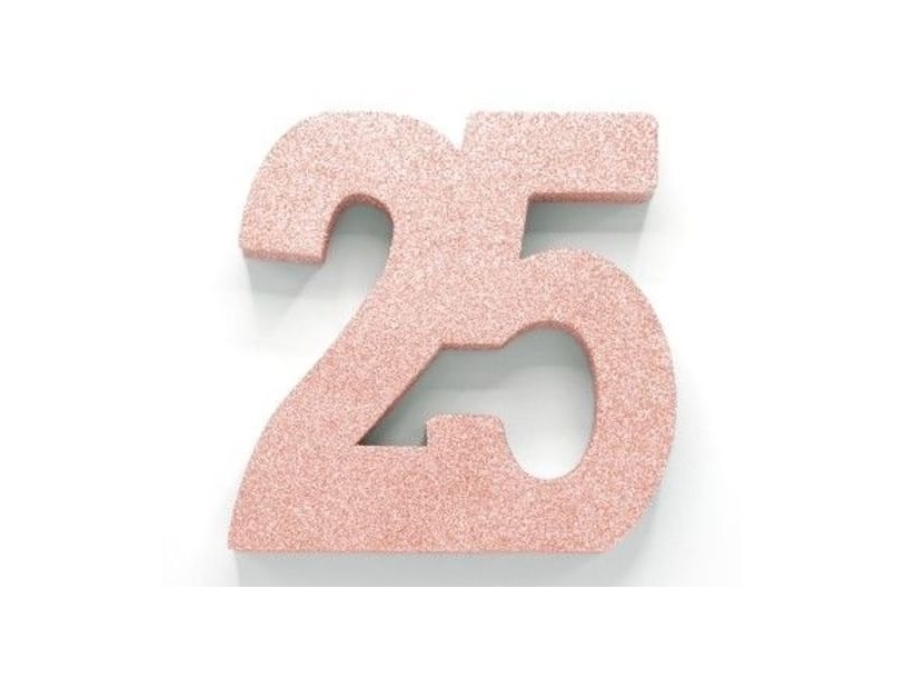 Rose Gold Borddekoration 25