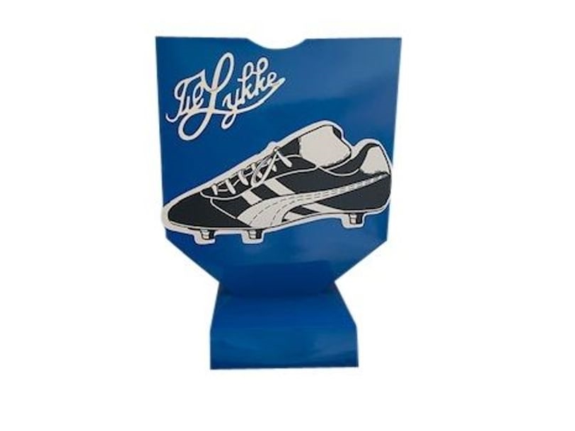 Fußballschuh Song-Blocker, Blau