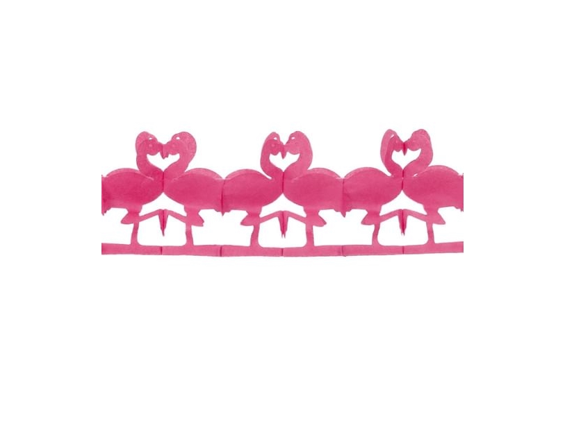 Flamingo-Girlande