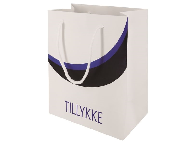Gaveposer Student Tillykke, Blå 2 Stk