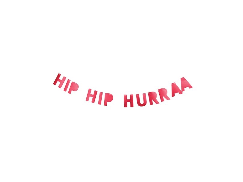 Banner Hip Hip Hurra